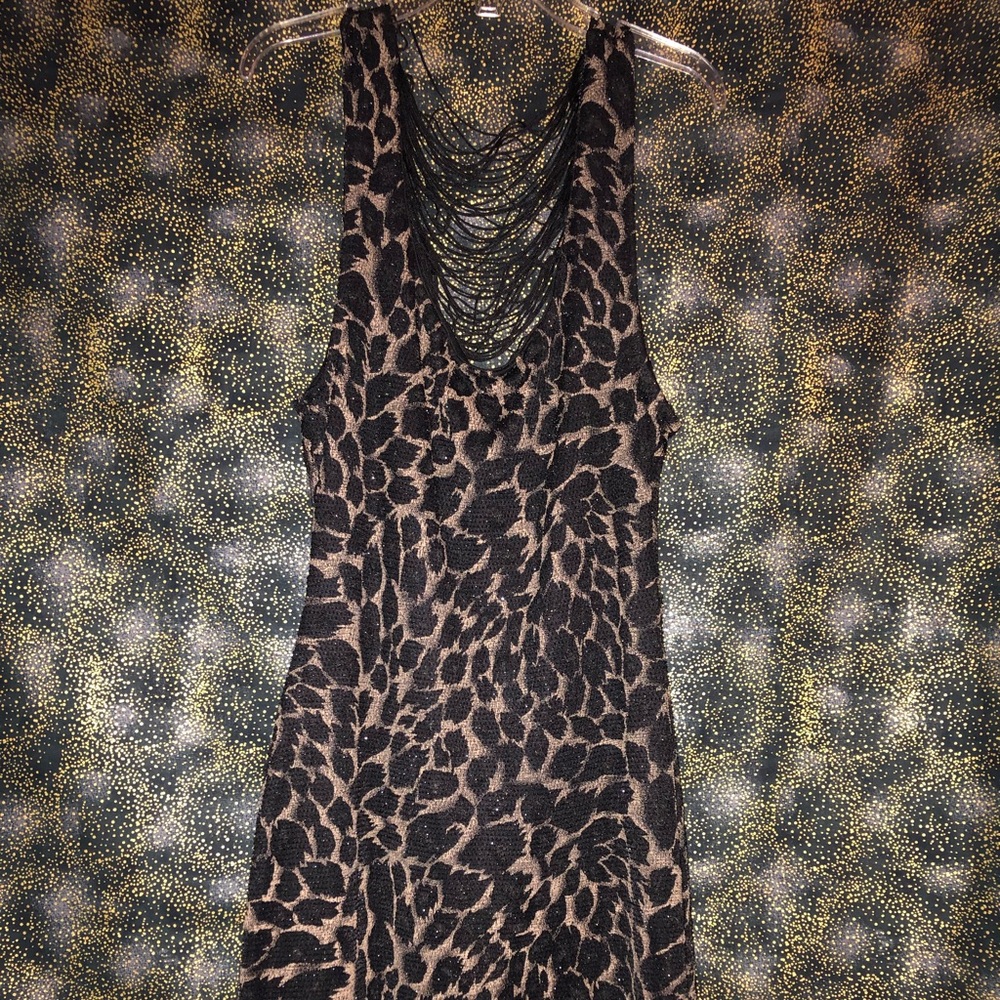 Cheetah party dress